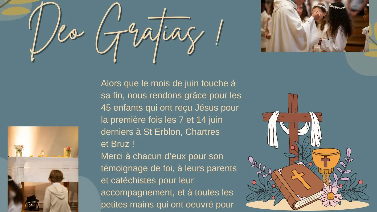 Premières communions 2026