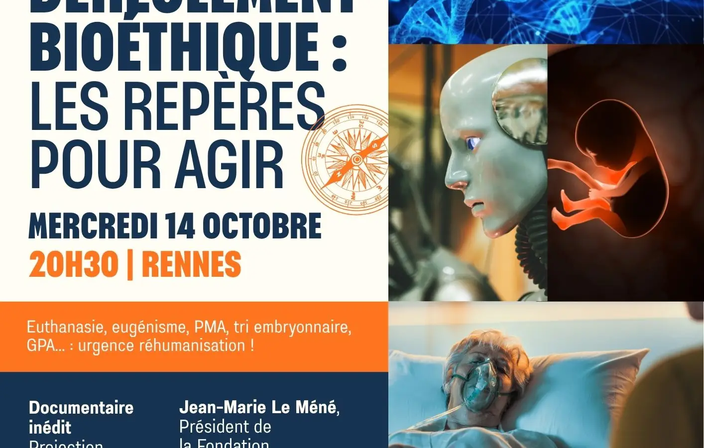 Ciné-conférence : « 30 ans de loi bioéthique : au risque de l'humain »